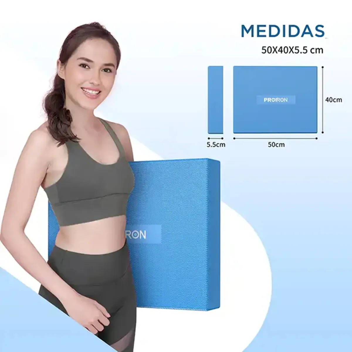 ALMOHADILLA DE EQUILIBRIO BALANCE PAD - NEGRO - 3