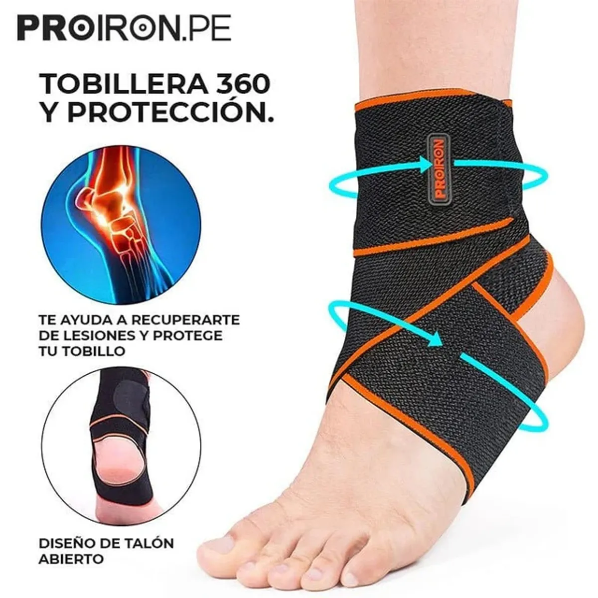 TOBILLERA AJUSTABLE PREMIUM - 3