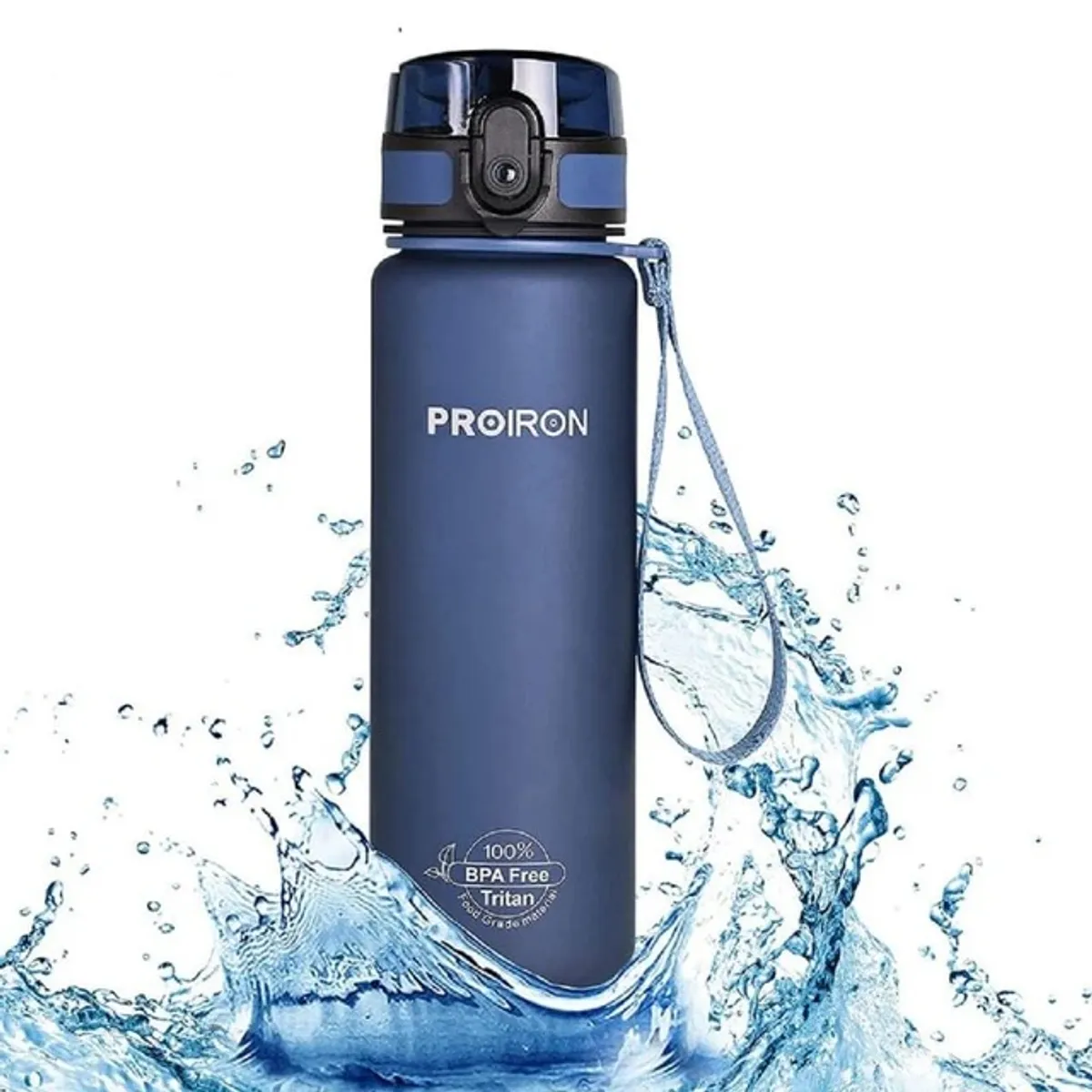 TOMATODO LIBRE DE BPA DE 1 LITRO AZUL - 1