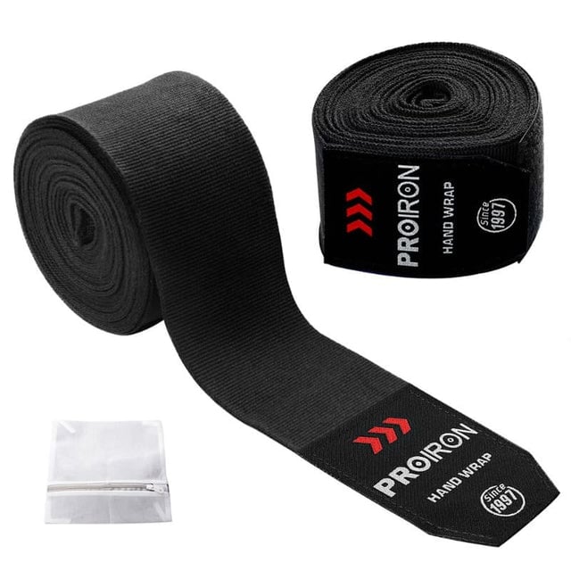 VENDAS SEMI ELÁSTICAS PARA ENTRENAMIENTO DE BOXEO 4.5 MNEGRO - 1