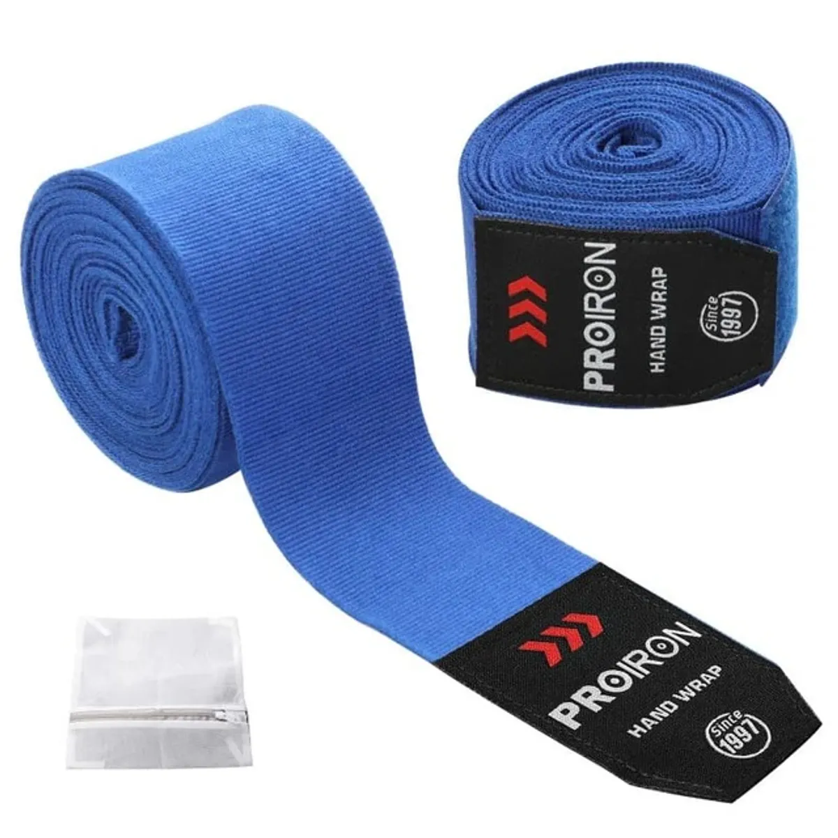 VENDAS SEMI ELÁSTICAS PARA ENTRENAMIENTO DE BOXEO 4.5 M AZUL - 1