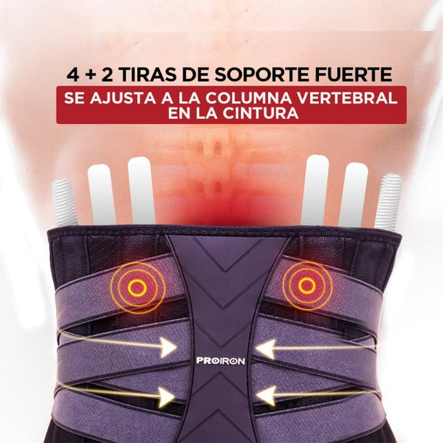 CINTURÓN DE SOPORTE LUMBAR M - 6