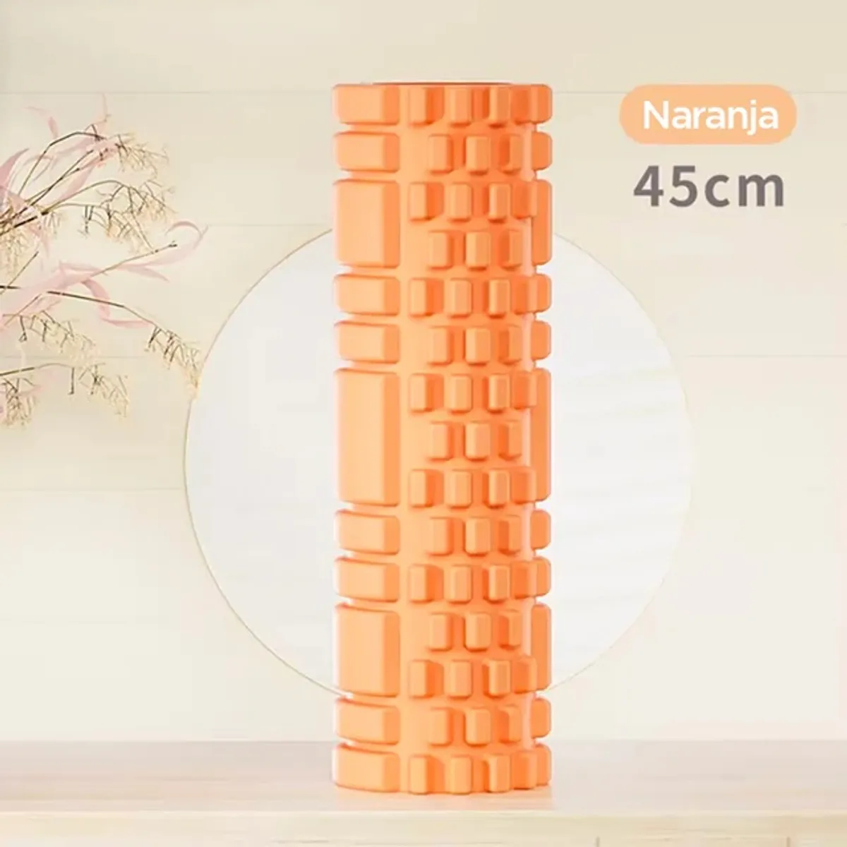 FOAM ROLLER MASAJEADOR NARANJA - 2