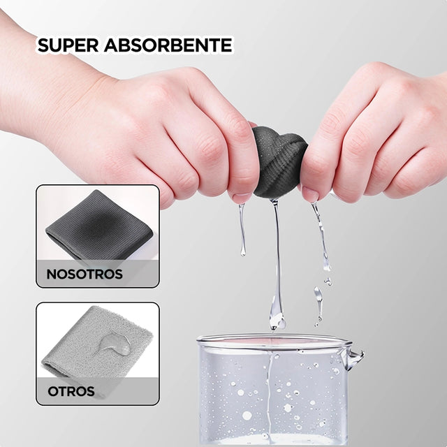 MUÑEQUERA DEPORTIVA NEGRA - 3