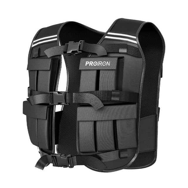 CHALECO CON PESO AJUSTABLE 20 KG - 1