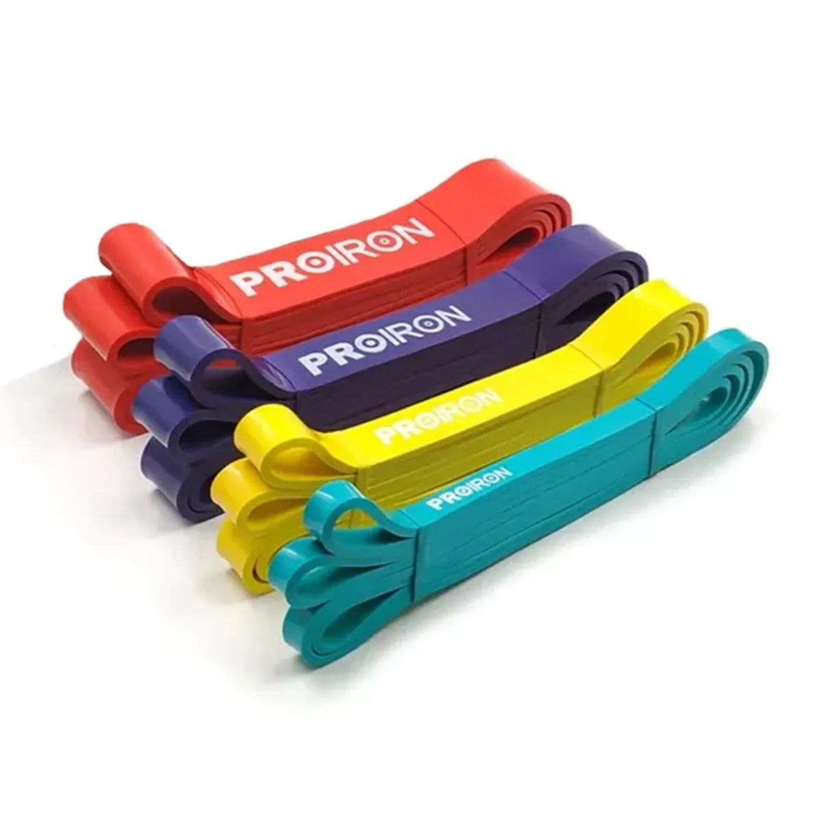 BANDAS DE RESISTENCIA FULL BODY  LIGHT + MEDIUM + HEAVY + X-HEAVY - 1