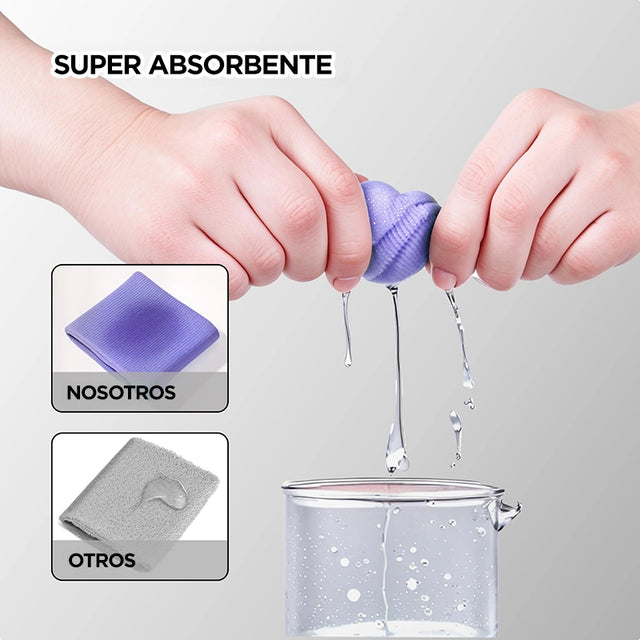 MUÑEQUERA DEPORTIVA MORADA - 3