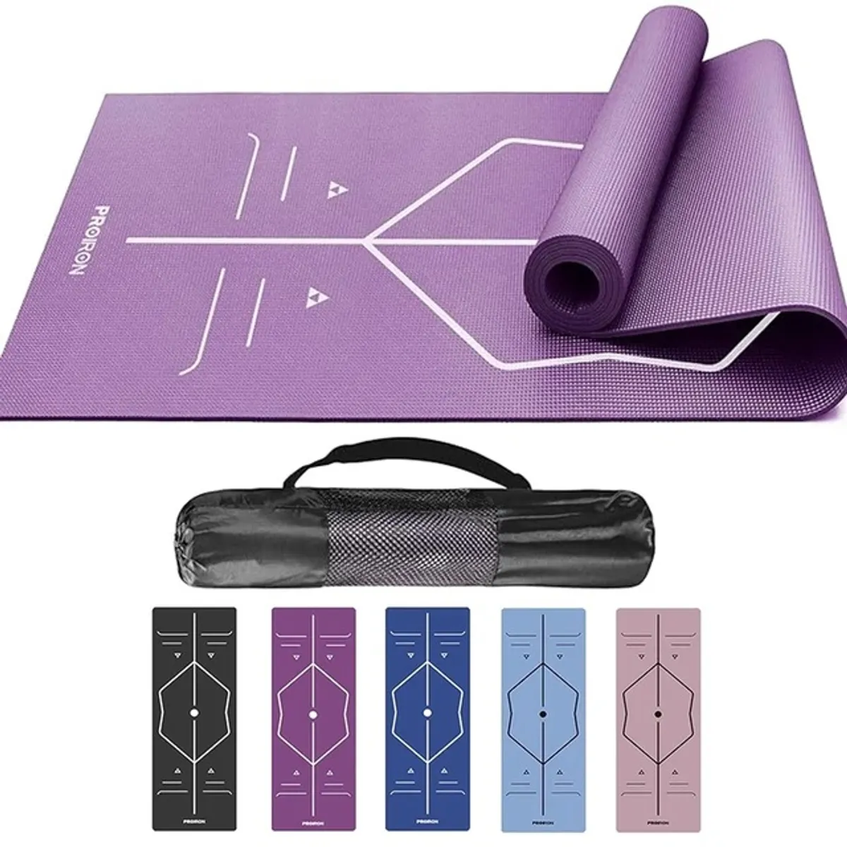 MAT DE YOGA ASANA DE 4MM MORADO - 1