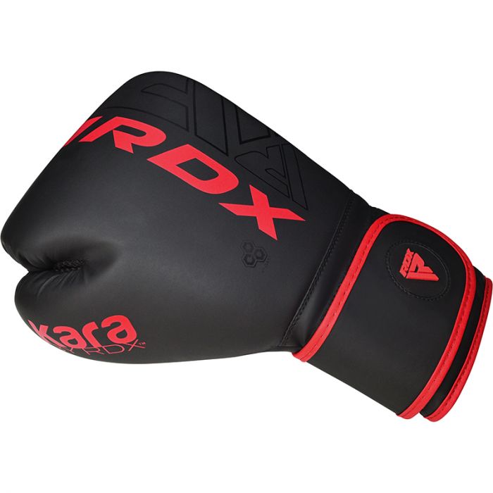 GUANTES DE BOXEO PARA NIÑOS KARA F6 6OZ - ROJO - 3