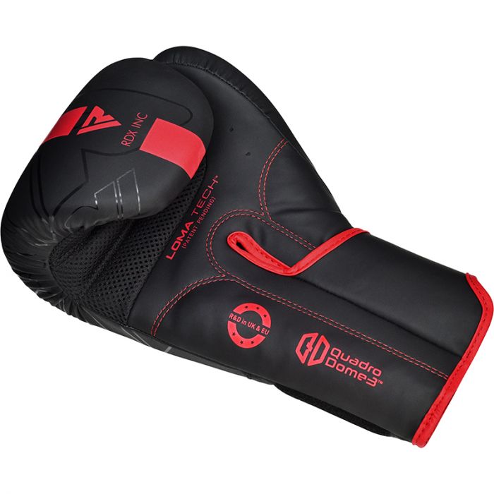 GUANTES DE BOXEO PARA NIÑOS KARA F6 6OZ - ROJO - 4