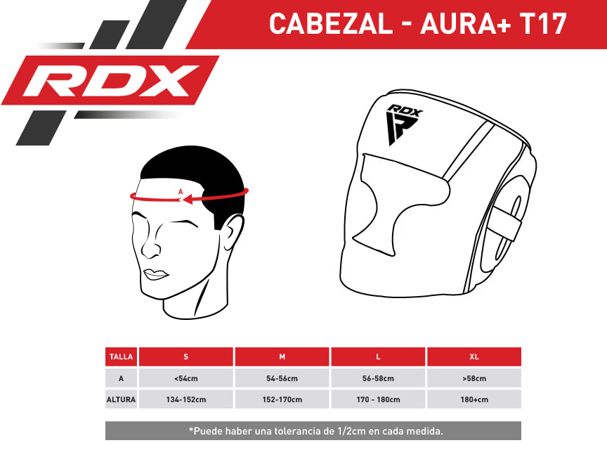 CABEZAL AURA PLUS T17 AZUL - M - 6