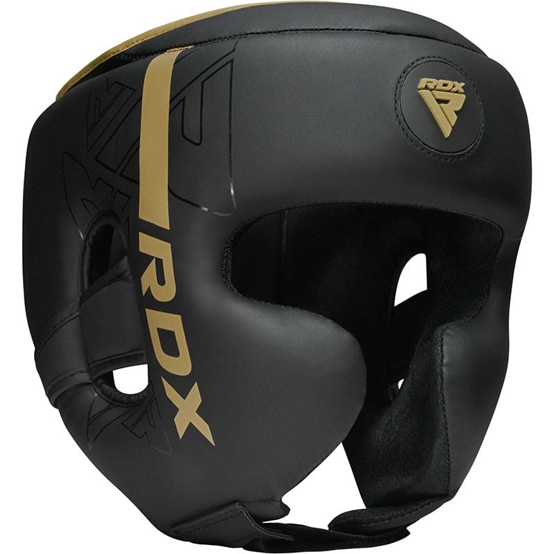 CABEZAL O PROTECTOR DE CABEZA KARA F6 DORADO - M - 1