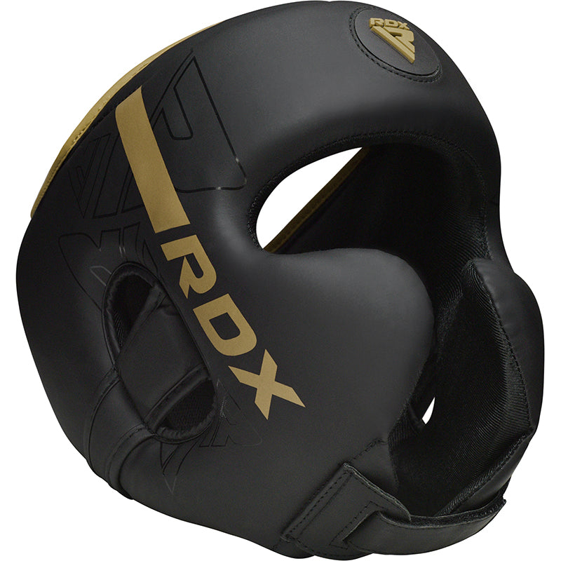 CABEZAL O PROTECTOR DE CABEZA KARA F6 DORADO - M - 2