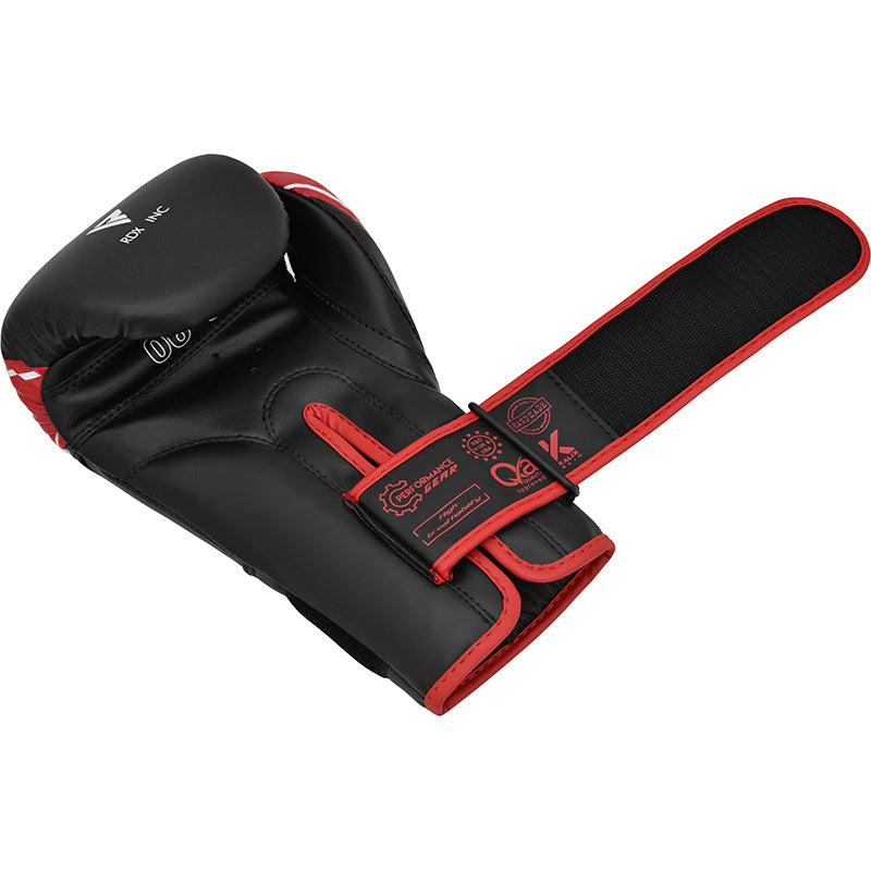 GUANTES DE BOXEO PARA NIÑOS ROBO 4B 6OZ - ROJO - 5