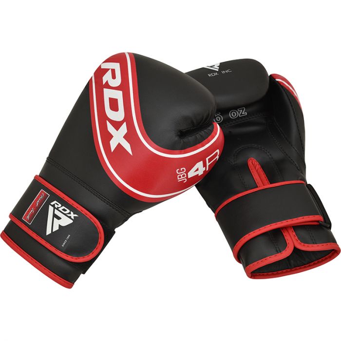 GUANTES DE BOXEO PARA NIÑOS ROBO 4B 6OZ - ROJO - 6