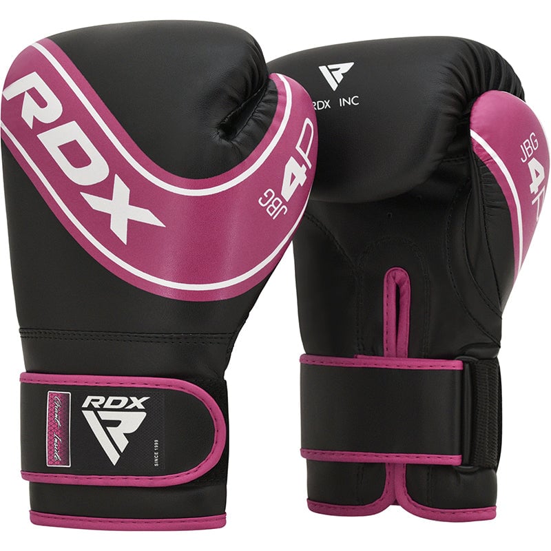 GUANTES DE BOXEO PARA NIÑOS ROBO 4B 4OZ - ROSADO - 1