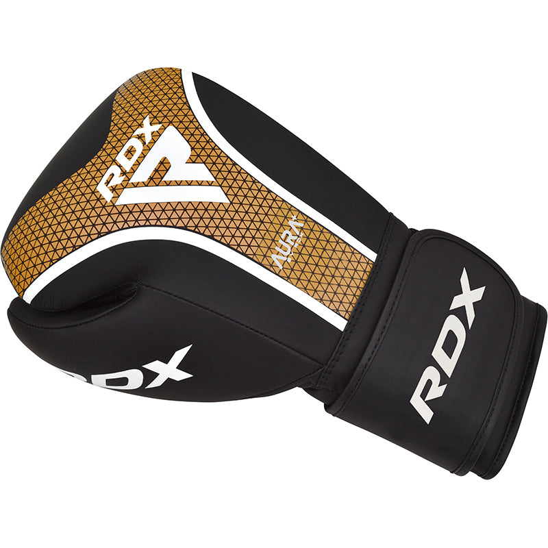 GUANTES DE BOXEO AURA PLUS T17 14OZ - DORADO - 4