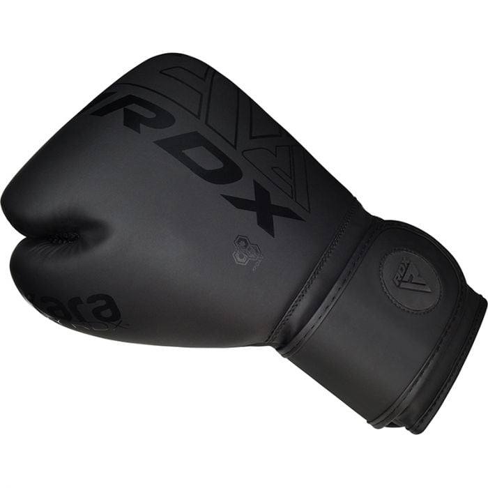 GUANTES DE BOXEO PARA NIÑOS KARA F6 6OZ - NEGRO - 3