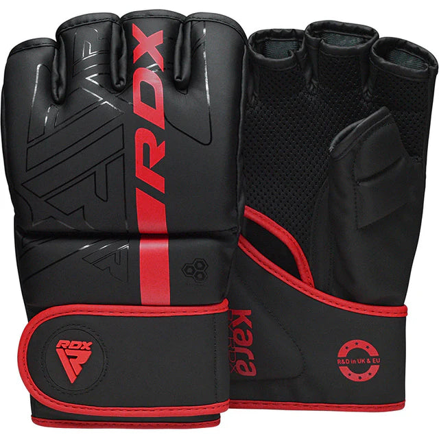 GUANTES DE MMA Y GRAPPLING KARA F6 ROJO - M - 1