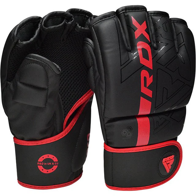 GUANTES DE MMA Y GRAPPLING KARA F6 ROJO - M - 6
