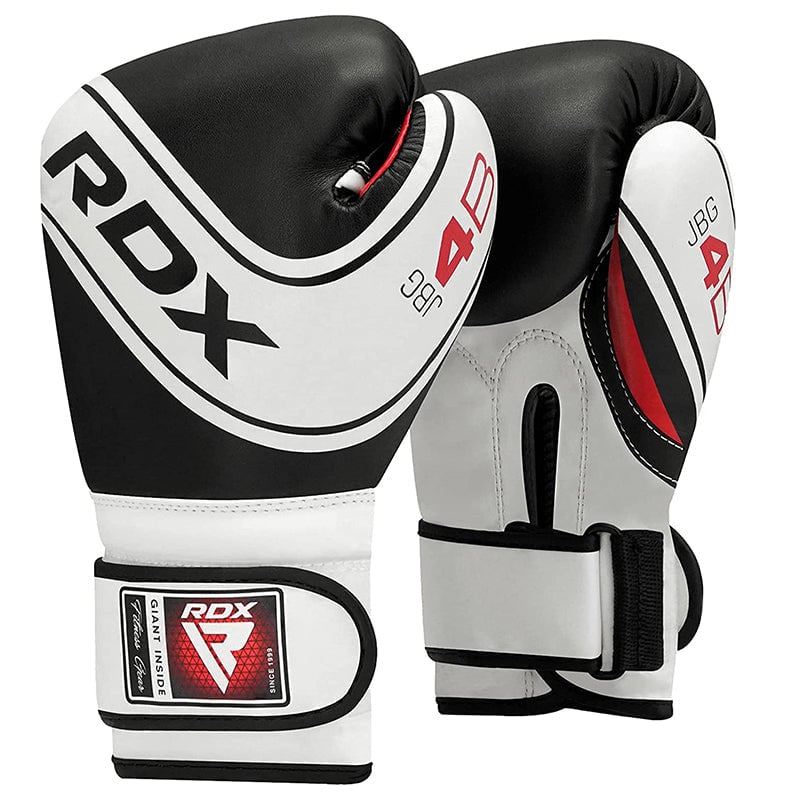 GUANTES DE BOXEO PARA NIÑOS ROBO 4B 6OZ - BLANCO - 1