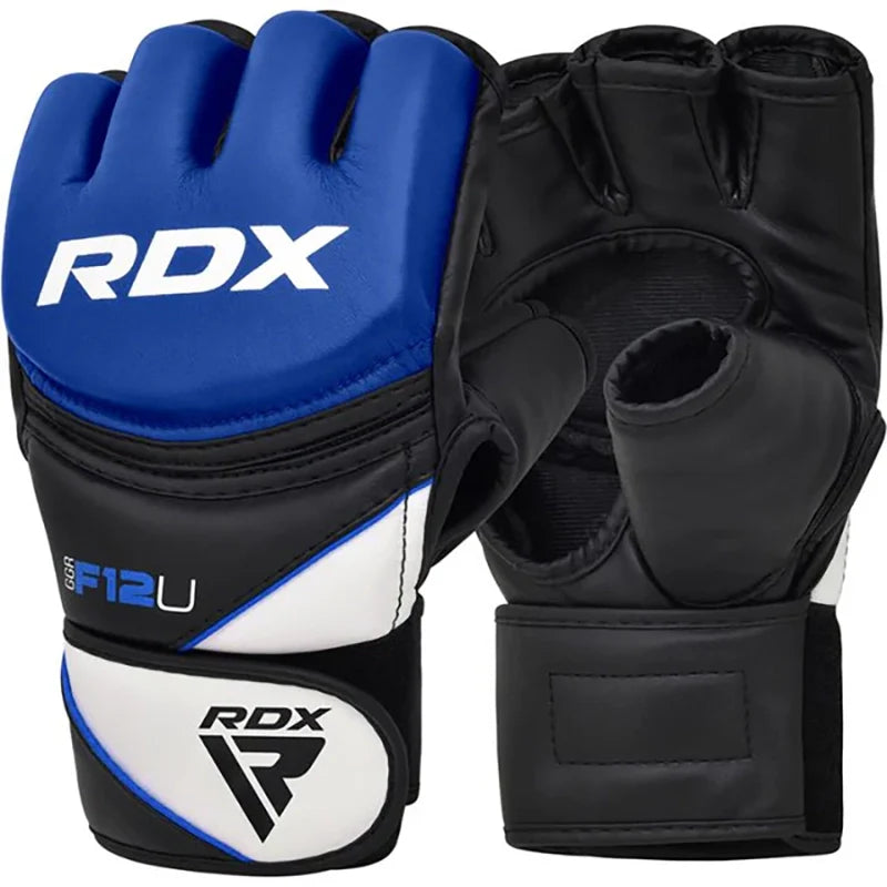 GUANTES DE MMA Y GRAPPLING F12 AZUL - L - 1