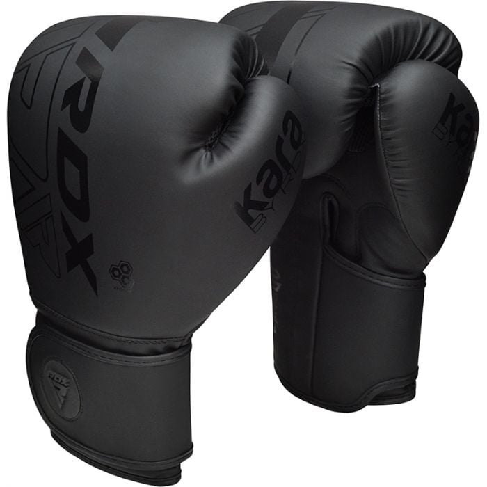 GUANTES DE BOXEO KARA F6 14OZ - NEGRO - 4
