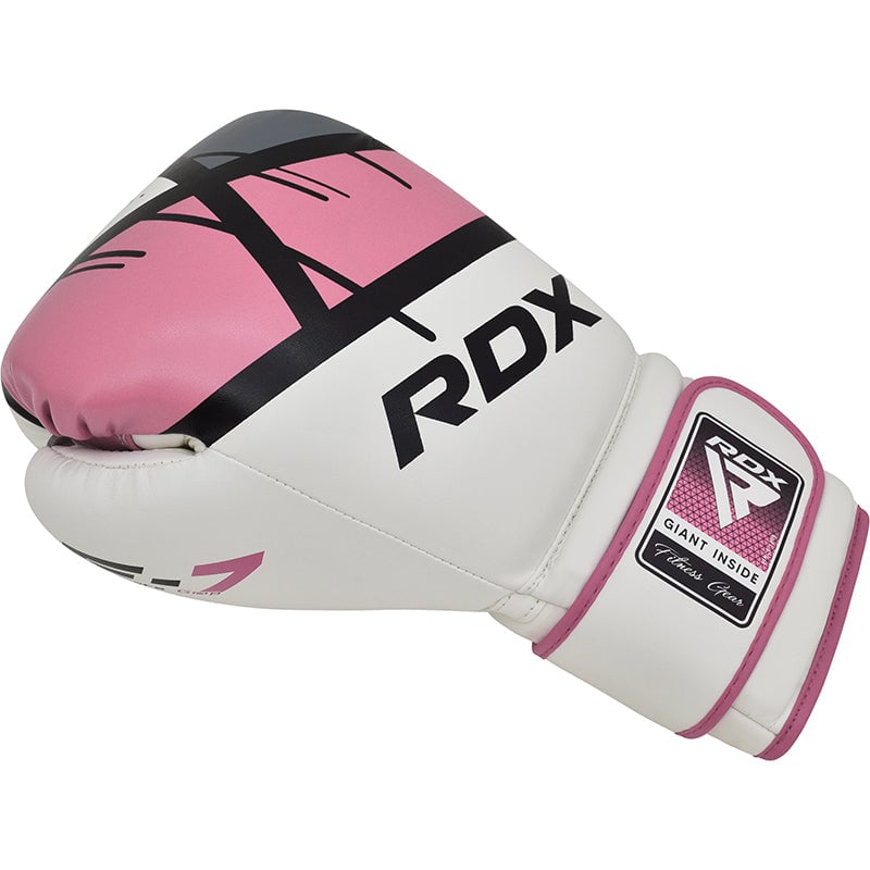 GUANTES DE BOXEO PARA MUJER EGO F7 12OZ - ROSADO - 3