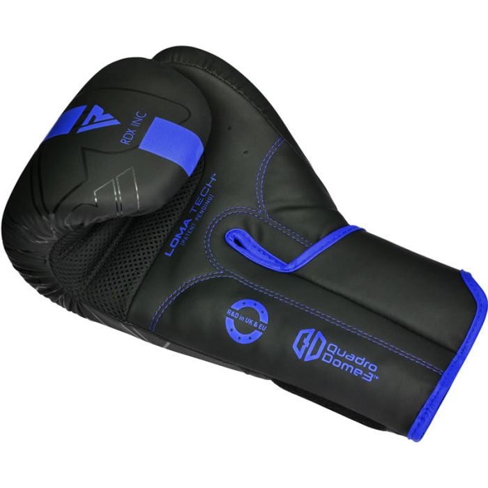 GUANTES DE BOXEO PARA NIÑOS KARA F6 6OZ - AZUL - 3