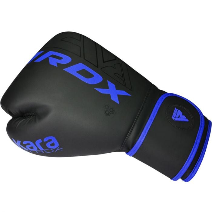 GUANTES DE BOXEO PARA NIÑOS KARA F6 6OZ - AZUL - 4