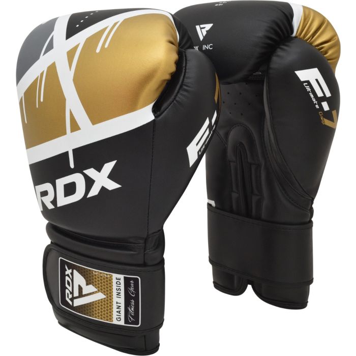 GUANTES DE BOXEO EGO F7 12OZ - NEGRO - 5