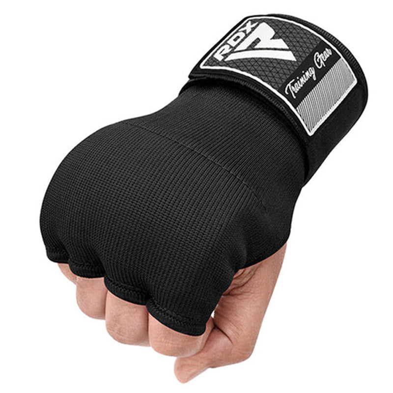PAR DE GUANTES INTERIORES PARA BOXEO MMA MUAY THAI IS2 NEGRO - XL - 3