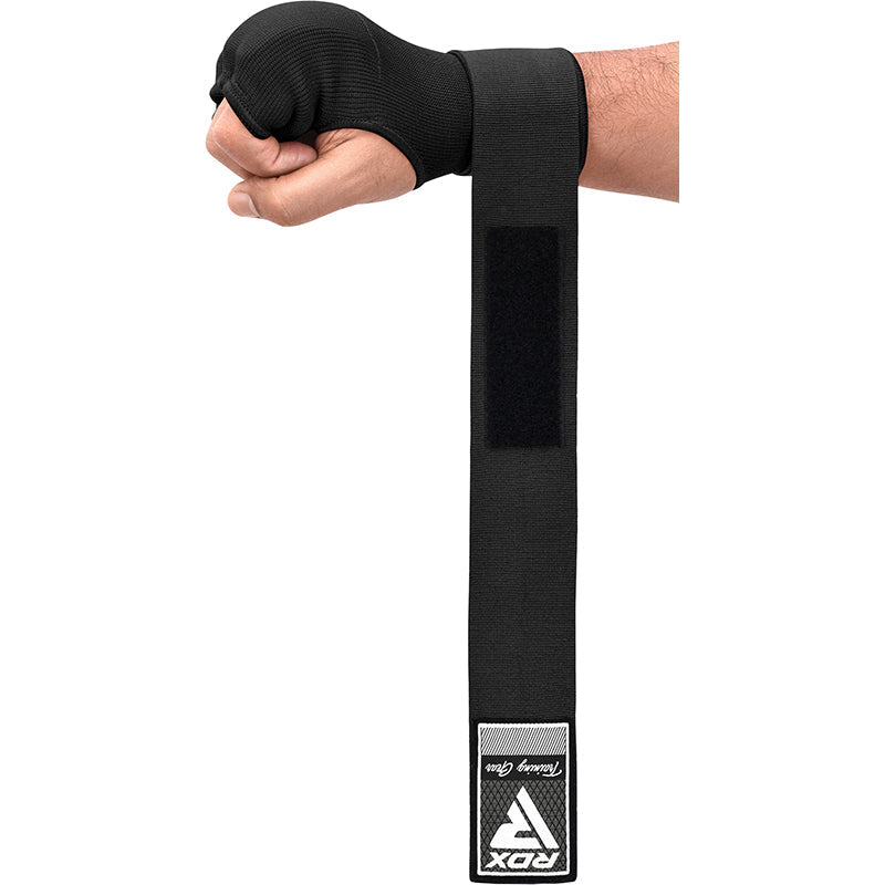 PAR DE GUANTES INTERIORES PARA BOXEO MMA MUAY THAI IS2 NEGRO - XL - 4