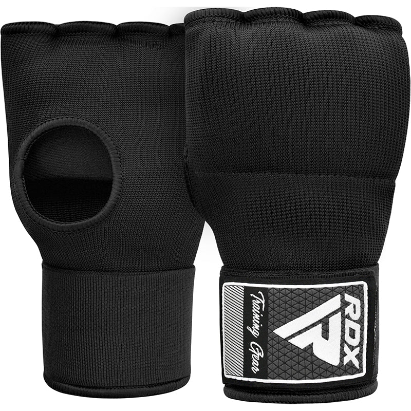 PAR DE GUANTES INTERIORES PARA BOXEO MMA MUAY THAI IS2 NEGRO - XL - 5