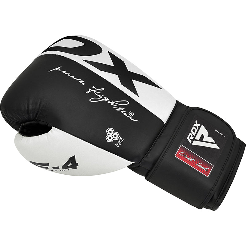 GUANTES DE BOXEO F4 BLANCO 16OZ - 3