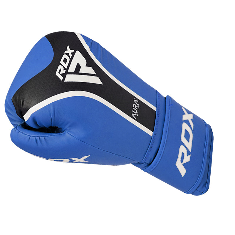 GUANTES DE BOXEO AURA PLUS T17 14OZ- AZUL - 4