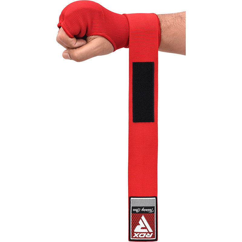 PAR DE GUANTES INTERIORES PARA BOXEO MMA MUAY THAI IS2 ROJO - XL - 3