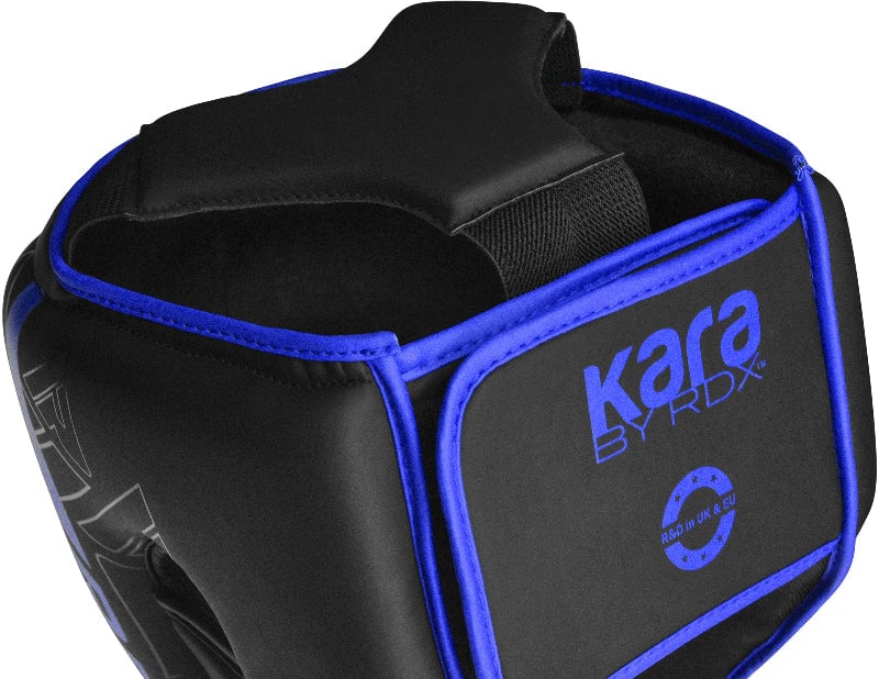 CABEZAL O PROTECTOR DE CABEZA KARA F6 AZUL - M - 6