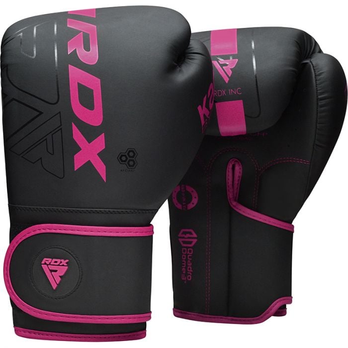 GUANTES DE BOXEO PARA NIÑOS KARA F6 6OZ - ROSADO - 1