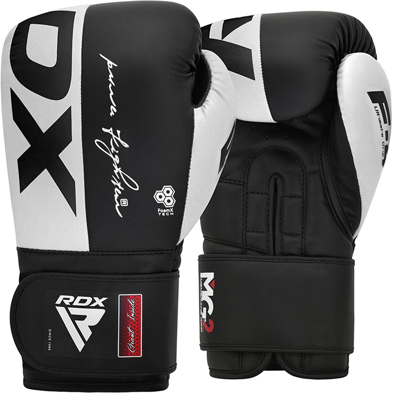 GUANTES DE BOXEO F4 BLANCO 10OZ - 1