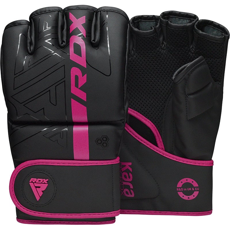 GUANTES DE MMA Y GRAPPLING KARA F6 ROSADO - L - 1