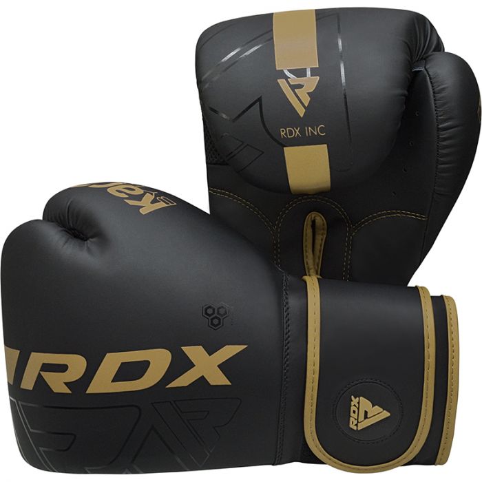 GUANTES DE BOXEO KARA F6 10OZ - DORADO - 3