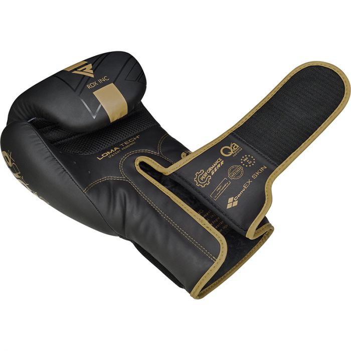 GUANTES DE BOXEO KARA F6 10OZ - DORADO - 6