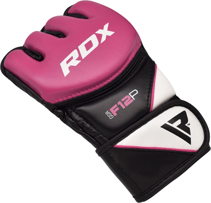 GUANTES DE MMA Y GRAPPLING F12 ROSADO - M - 5