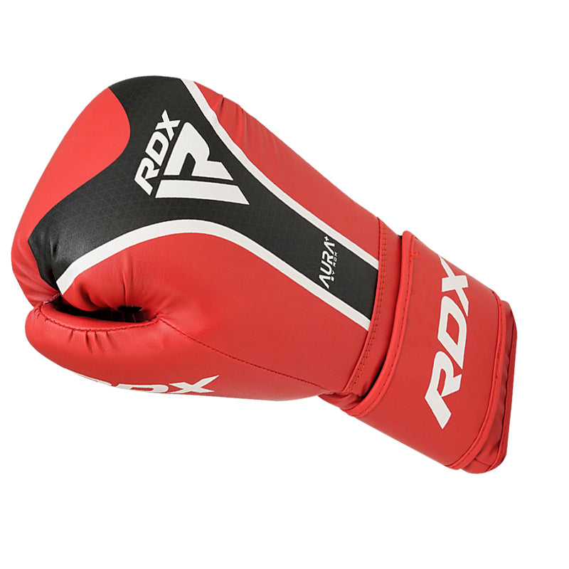 GUANTES DE BOXEO AURA PLUS T17 10OZ- ROJO - 4
