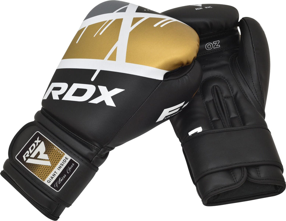 GUANTES DE BOXEO EGO F7 14OZ - NEGRO - 4