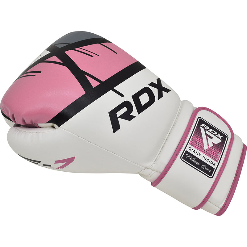 GUANTES DE BOXEO PARA MUJER EGO F7 14OZ - ROSADO - 3