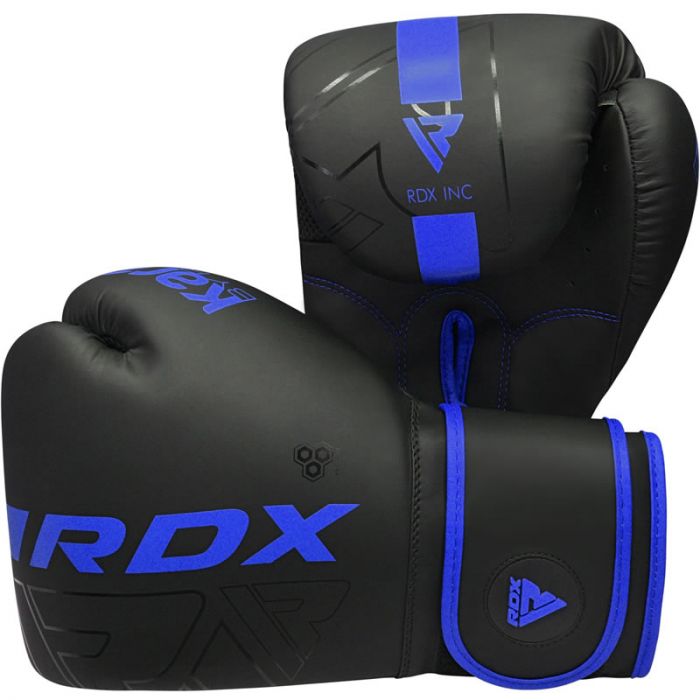 GUANTES DE BOXEO KARA F6 16OZ - AZUL - 3
