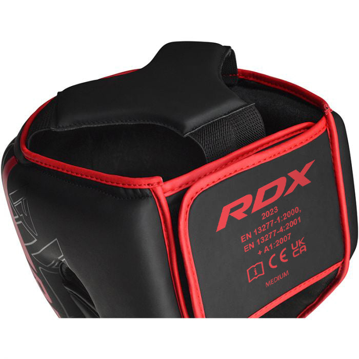 CABEZAL O PROTECTOR DE CABEZA KARA F6 ROJO - S - 5