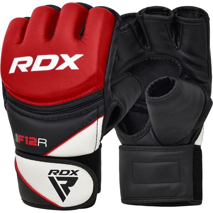 GUANTES DE MMA Y GRAPPLING F12 ROJO - S - 1